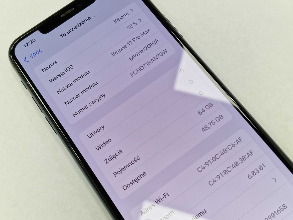 Iphone 11 PRO MAX 64GB/ Green/ Bat 81%/ Grade A-/ Gwarancja + ładowar