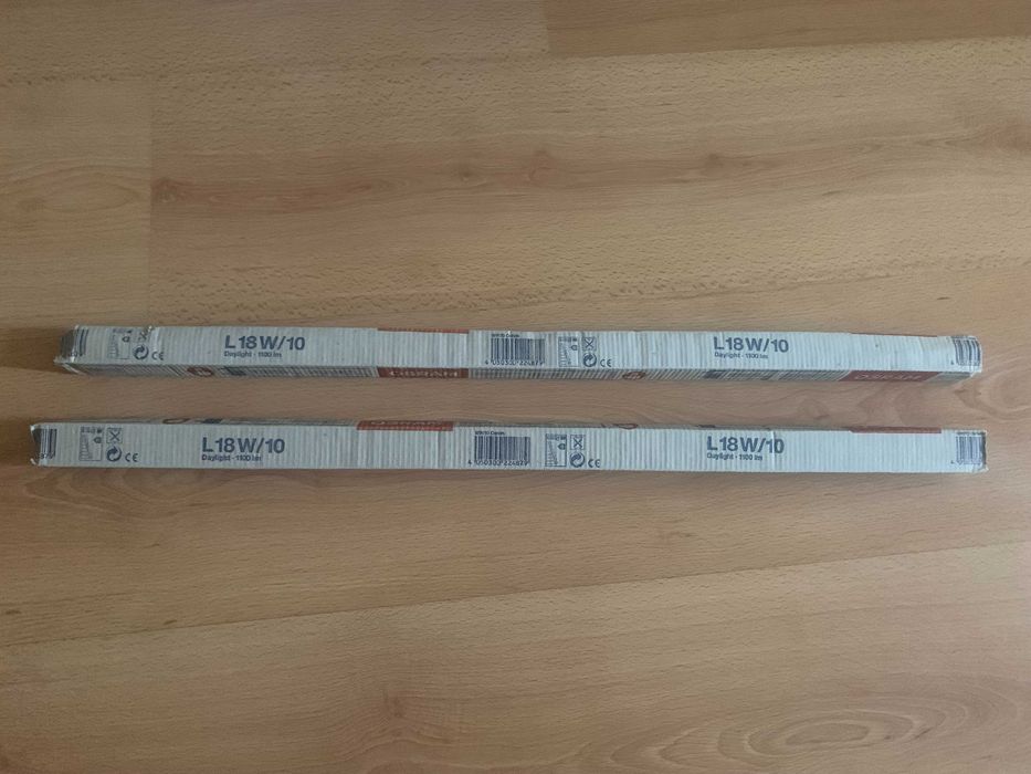 2 Osram Lamps L18w/10 - Daylight 1100lm - New