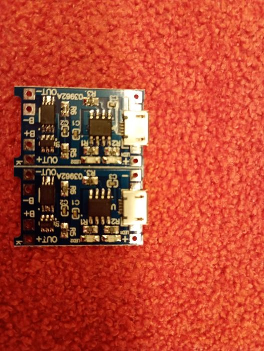 5 шт Модуль заряда  разряда Li-ion аккумуляторов на TP4056 с защитой (