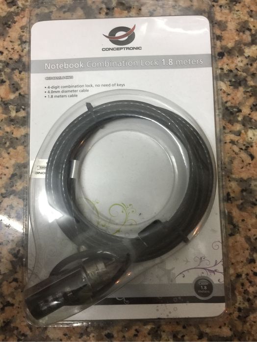 Cable with numeric code lock for laptops439784495520174080