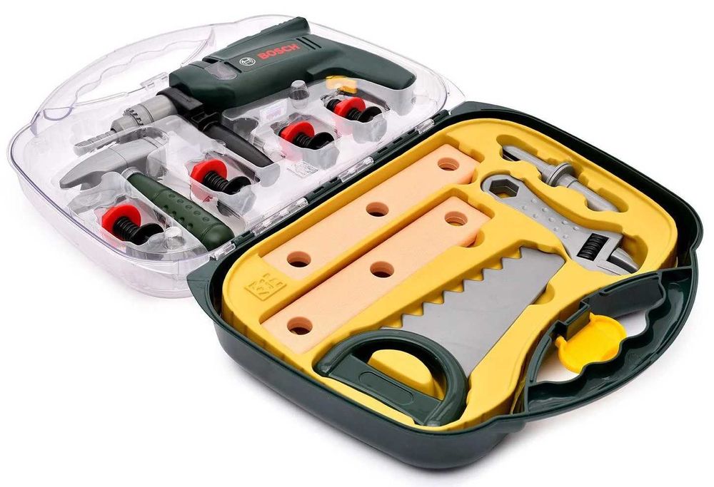 Дитячий ігровий набір інструментів Bosch Klein 8416 з дрилем в кейсі