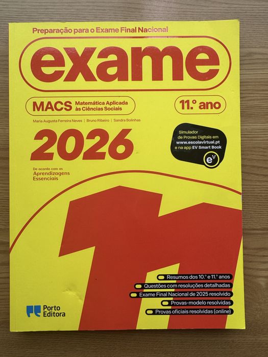 MACS Preparaçao para exames 11 ano