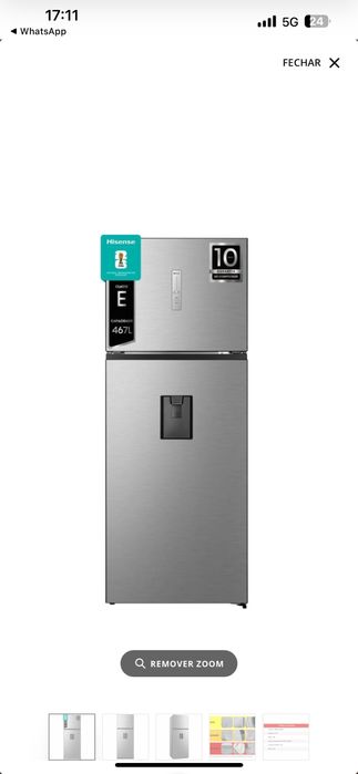 Frigorifico hisense selado