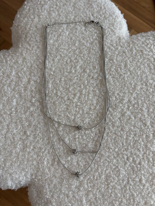 Naszyjnik damski kwiatuszki