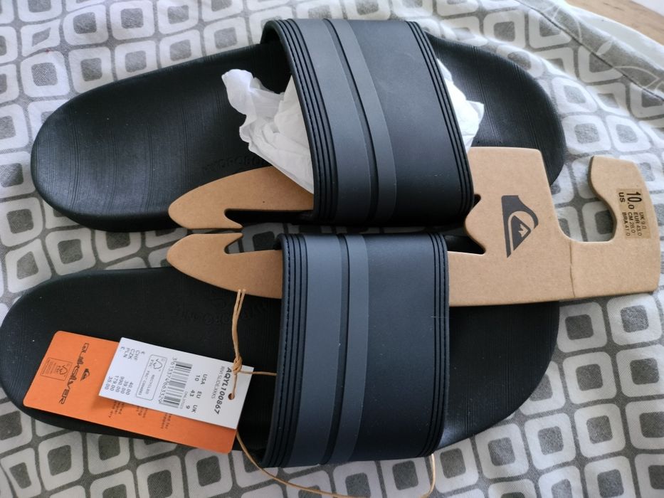 Klapki męskie Quiksilver czarny - nowe