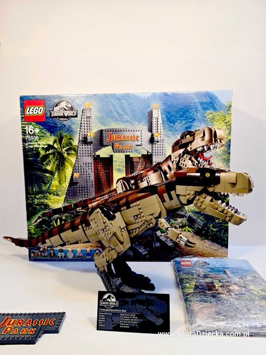 LEGO Jurassic World 75936 - Park Jurajski: atak tyranozaura