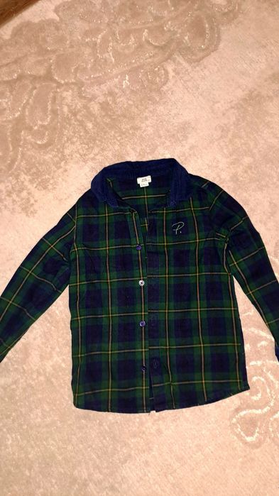 Тепла рубашка для хлопчика.