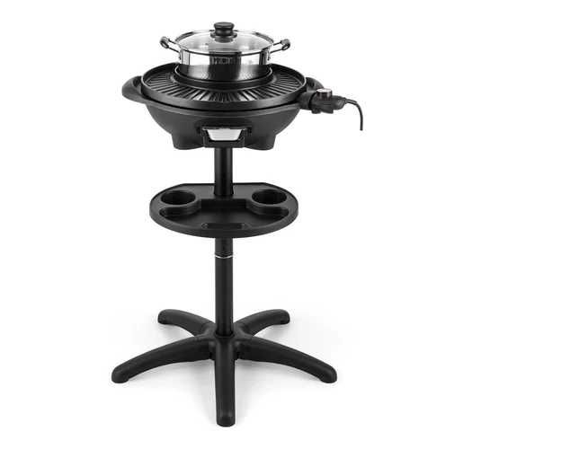 Klarstein Grillpot 10028784, Grelhador Elétrico 1600W, Novo