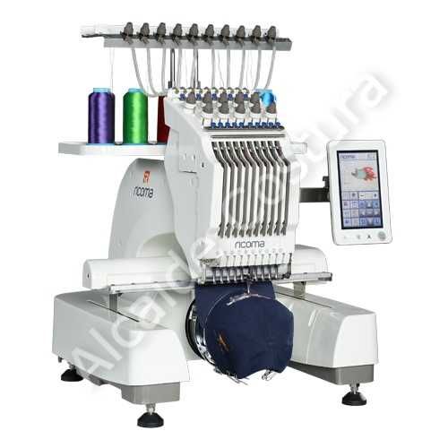 Máquina de bordar RICOMA de 10 agulhas EM-1010