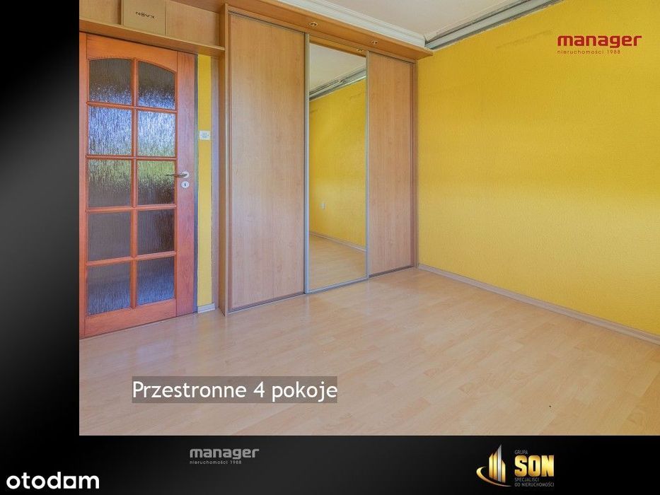 Przestronne 4 pokoje