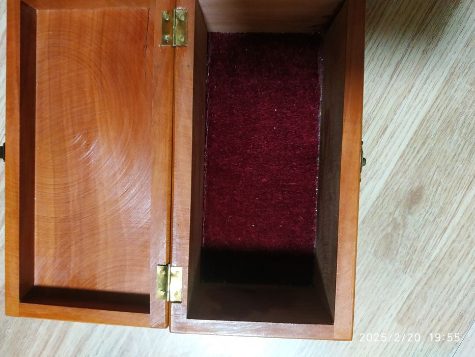 Скриня шкатулка, нат.дерево