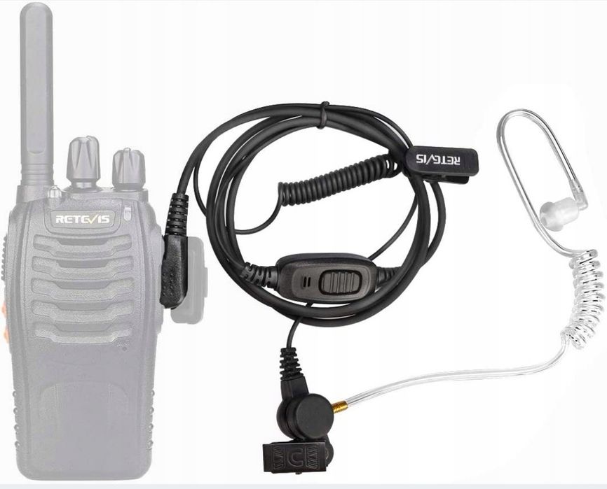 Retevis EEK009 zestaw słuchawkowy Walkie Talkie