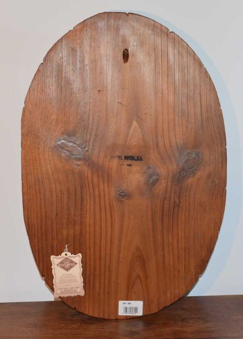 Quadro Taberna- Peça esculpida em madeira