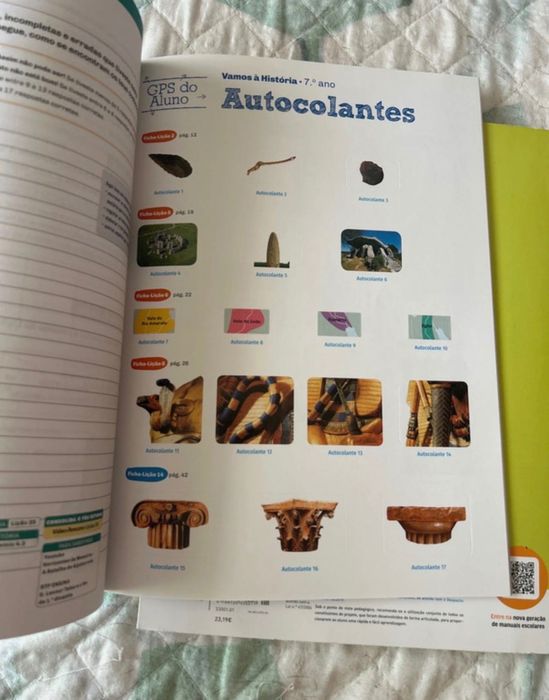 Manual e caderno de atividades professor “Vamos à História 7”