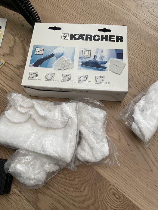 Karcher sc 1402 duzy zestaw zelazko sciagaczka