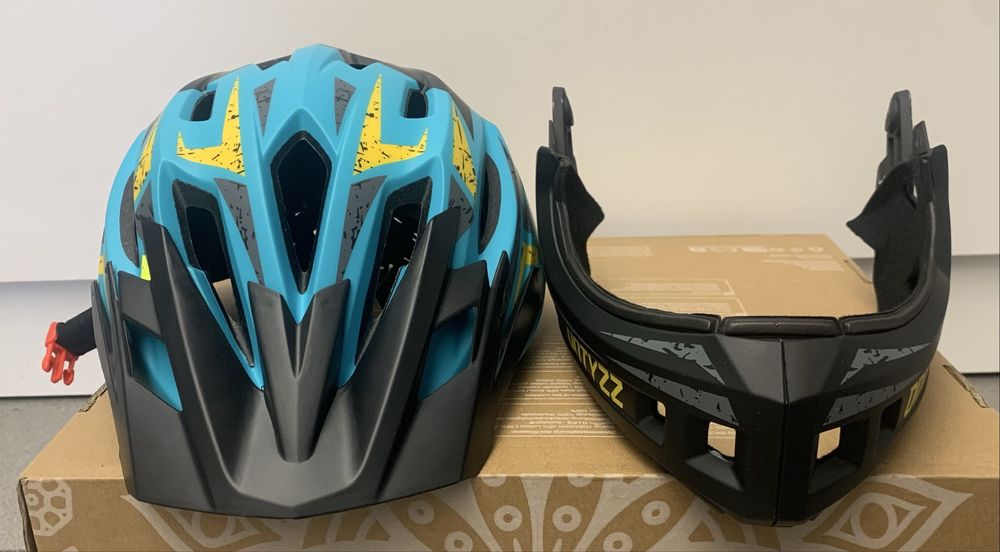 Kask rowerowy MTB ONTYZZ LW-103 2w1 M 52-56 cm