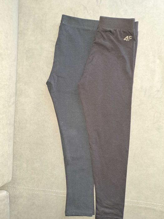 Getry legginsy granatowe 4f, 134 cm.