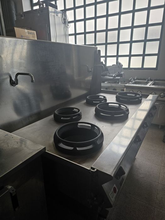 Fogão de wok a gás