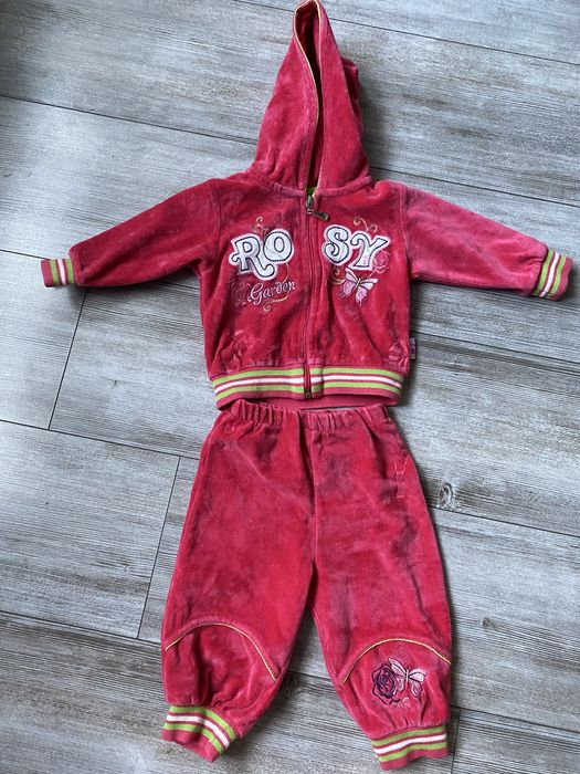 Komplet dziewczęcy 68 - 80 cm