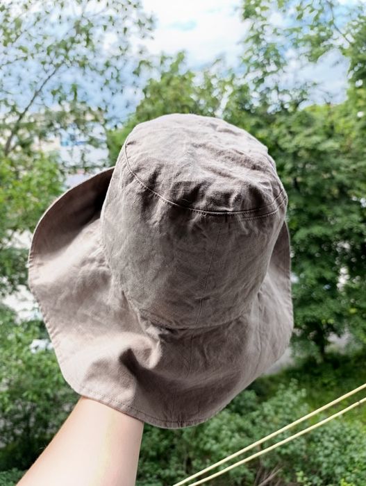 Arket лляний капелюх шляпа лён панама аркет