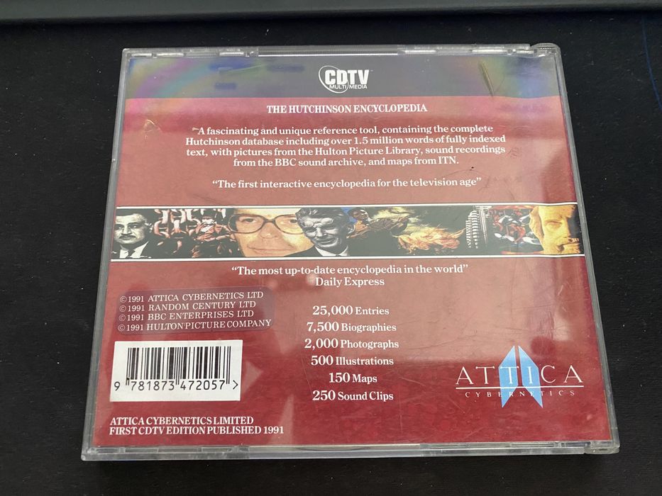 The Hutchinson Encyclopedia Amiga CDTV