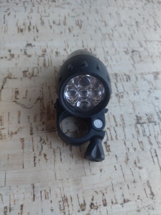 Lampka rowerowa biała