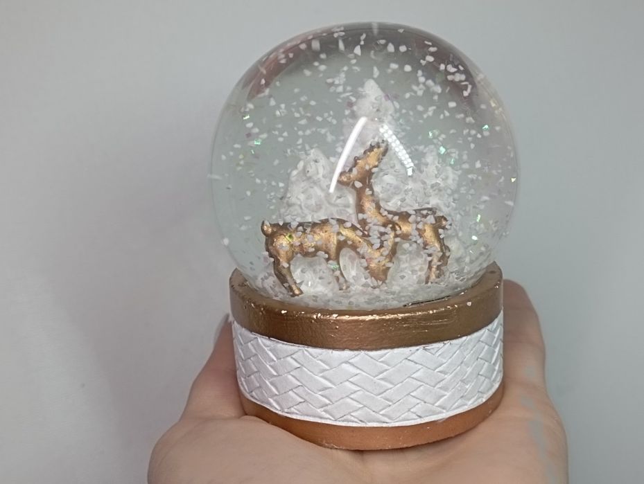 Сніжна куля новорічна