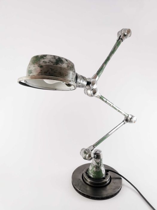 Jieldé 4 braços, 60´s industrial frances candeeiro de pé bauhaus retro