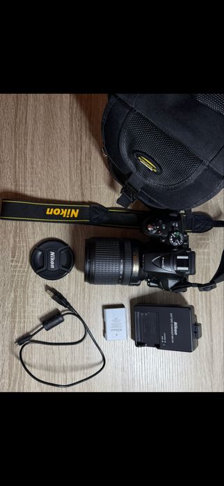 Nikon D5300 + 18-140 мм VR | Дуже хороший стан | Аксесуари та сумка