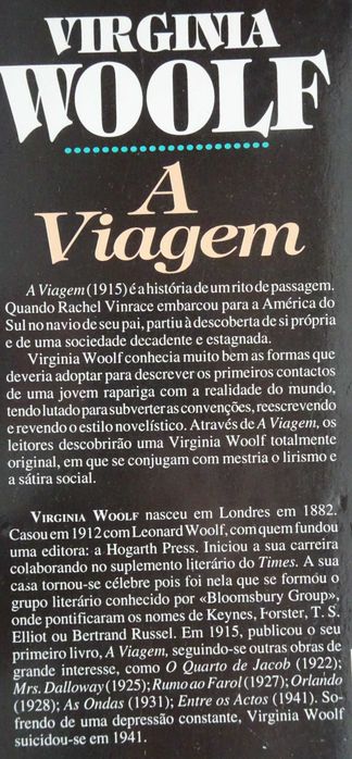 A Viagem de Virginia Woolf