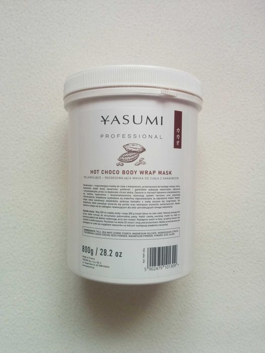 YASUMI maska do ciała z kakaowcem Hot Choco Body Wrap Mask
