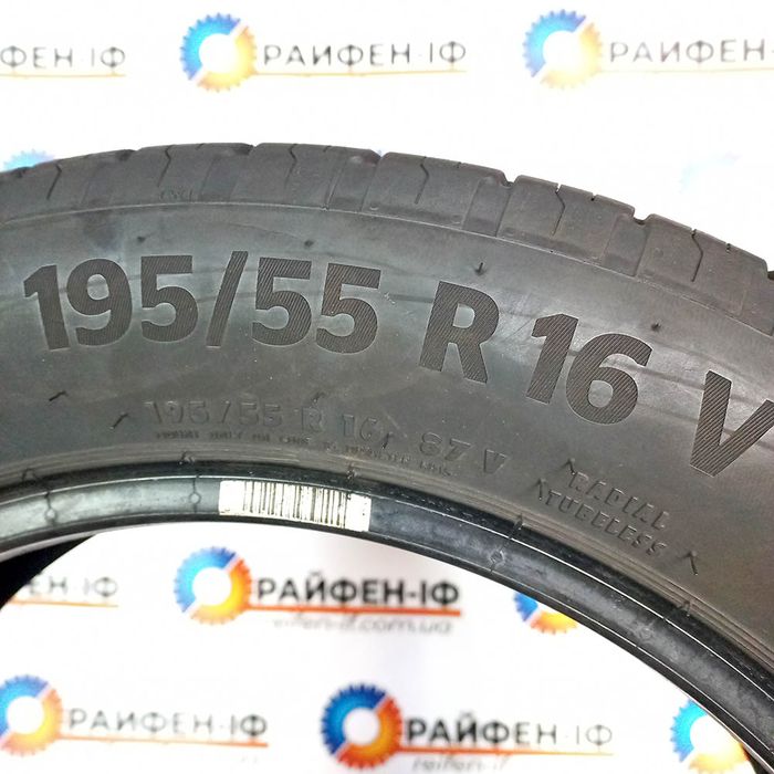 195/55 R16 Continental EcoContact 6 б/у шини 4шт & 2302297