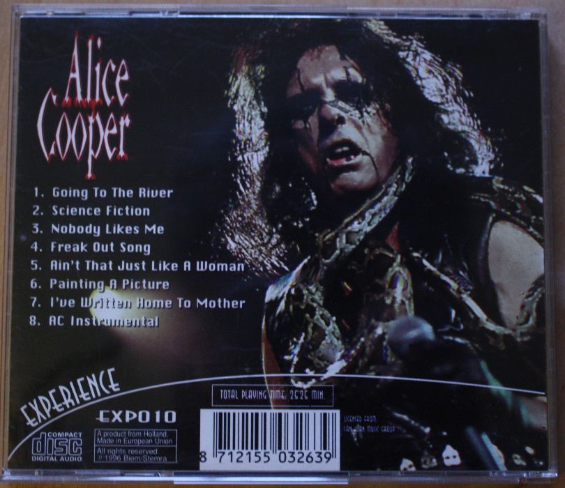 2 Alice Cooper, CDs raros, novos