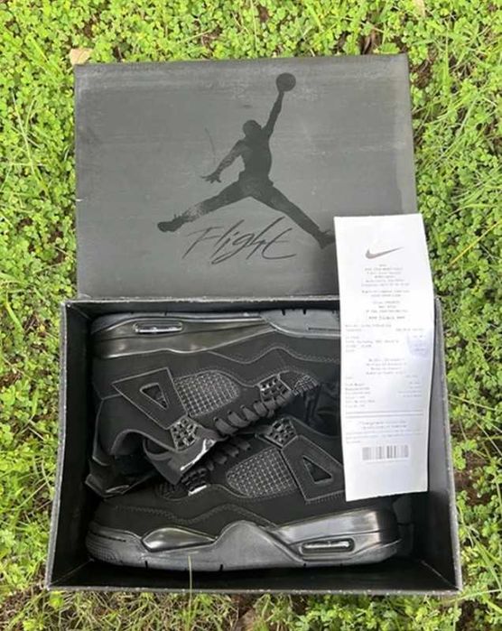 Jordan 4 Retro Black Cat R.38