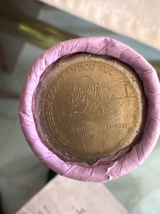 Rolos moedas 2€, para venda.