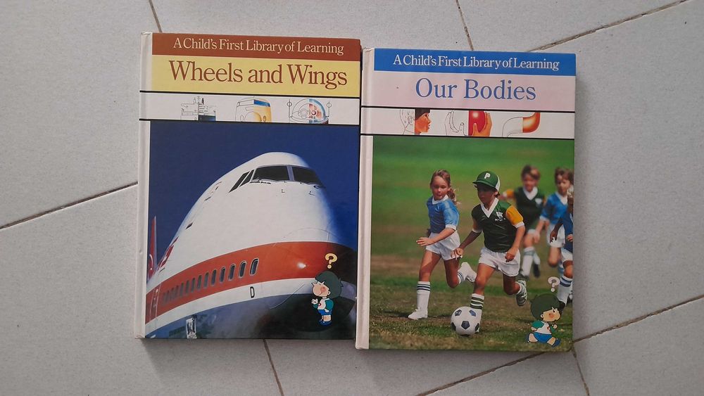 Pack 2 Livros Infantis Ingles Childs Library of Learning