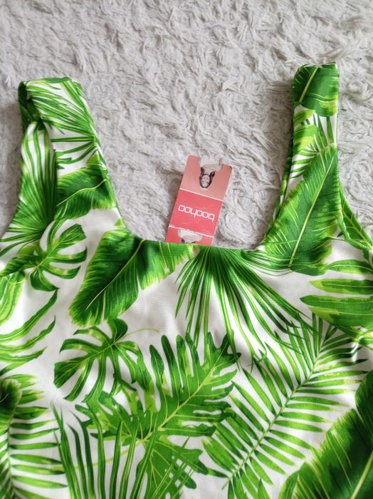 Boohoo strój kąpielowy liście monsteryML