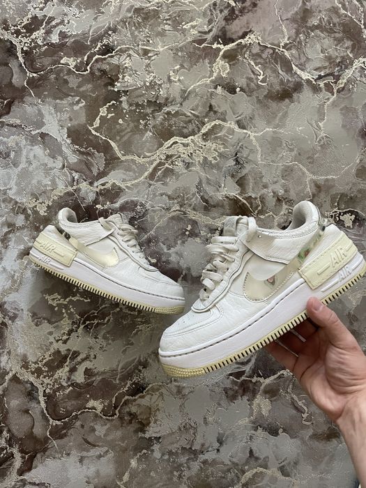 КРОССОВКИ NIKE  AIR FORCE 1 SHADOW react (DQ0837-100) унисекс найе аир