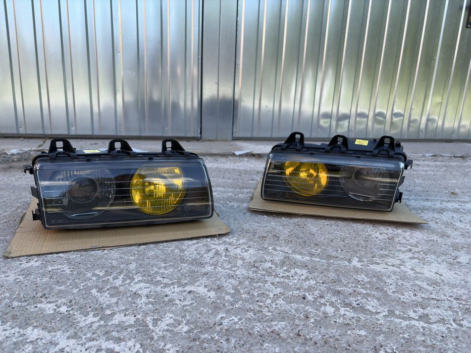 BMW E36 BOSCH Soczewka NOWE szkła Oryginał Lampy Yellow Żółte Regeneracja