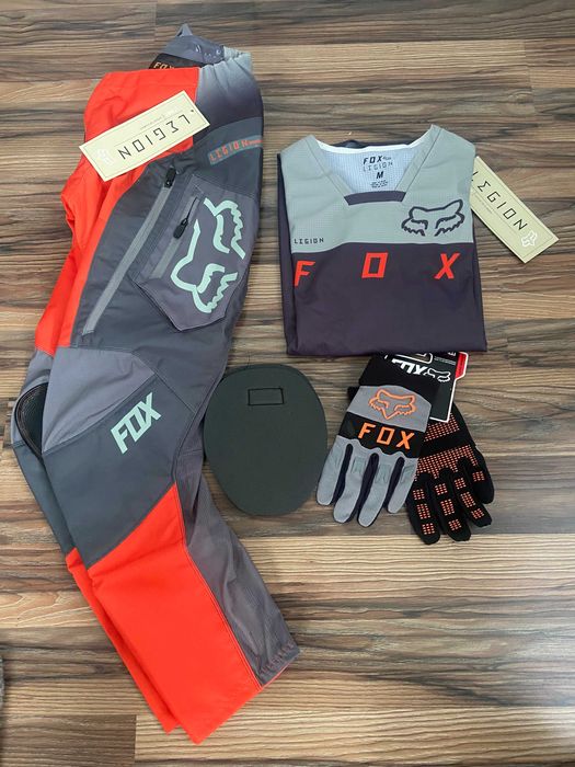 Strój FOX MX Legion (Orange Grey)(cross,quad,enduro,mtb,dh)