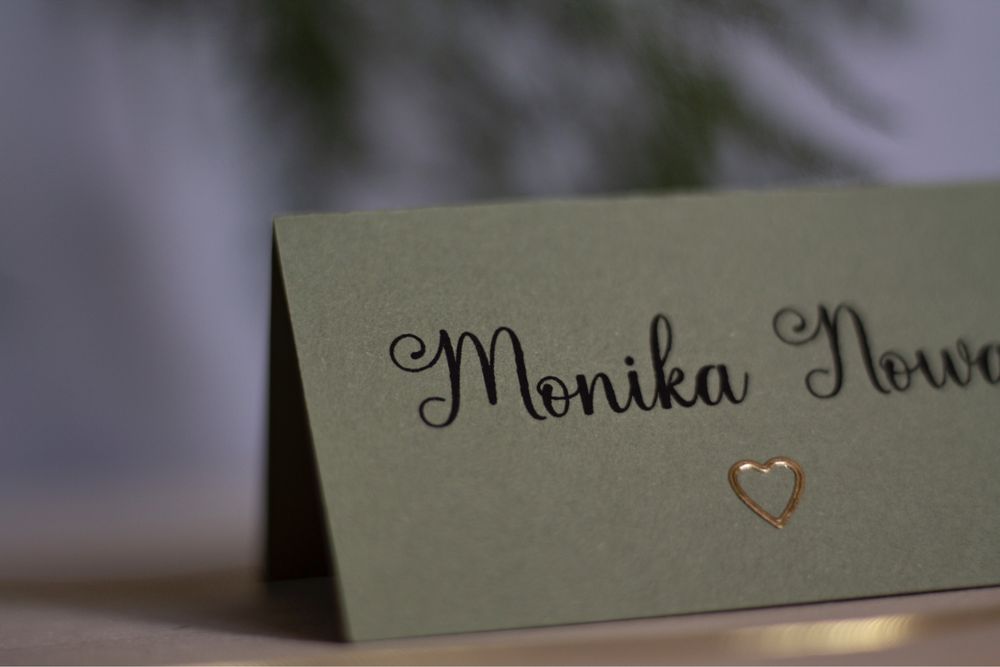 Winietka weselna oliwkowa