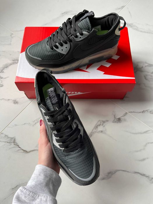 Мужские кроссовки Nike Air Max 90 Terrascape "Black-Lime" 40-45