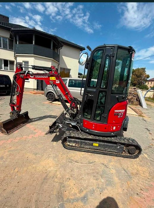 Minikoparka Yanmar vio23 rozsuwane gasnienice