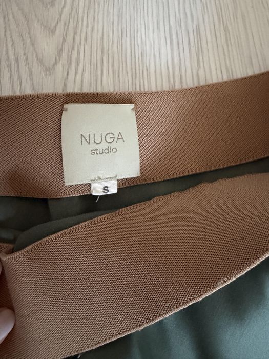 Спідниця сатинова міді. Спідниця Nuga Studio