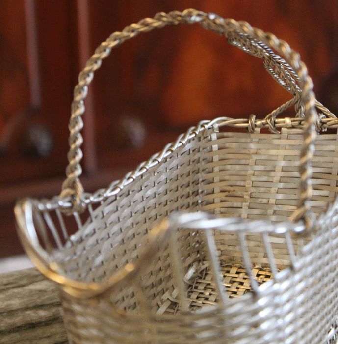 Cesta para vinho de alta qualidade Christofle,"Collection Gallia"