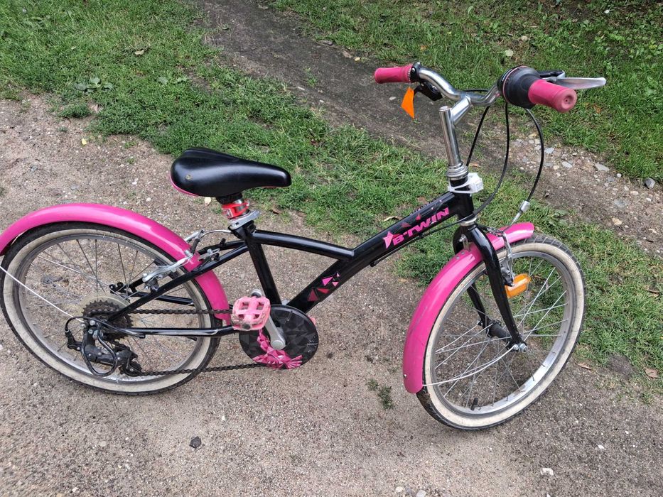 Rower 20 cali Btwin dla dziewczynki