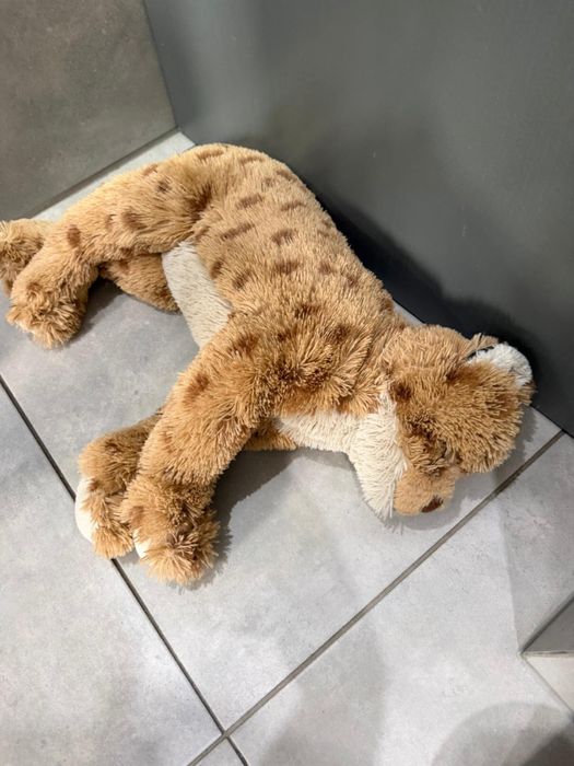 Maskotka, pluszak Ryś - Ikea Skogsduva - 53 cm.