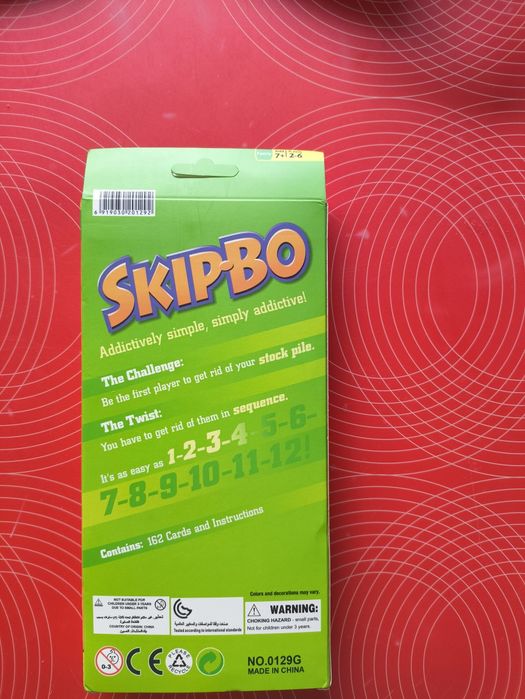 Jogo de cartas Skipbo