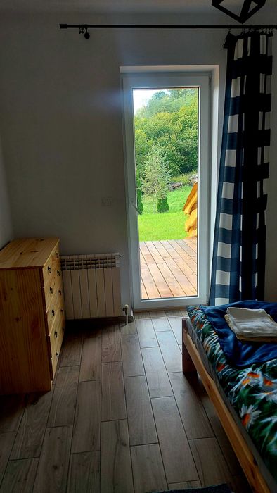 Domek dom do wynajecia Solina tyrolka  Wańkowa Bieszczady jacuzzi bania