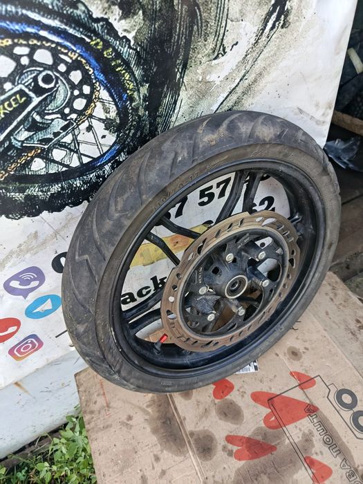 Колесо переднє  у зборі Loncin cr6/Voge 300r/Lоcin 300